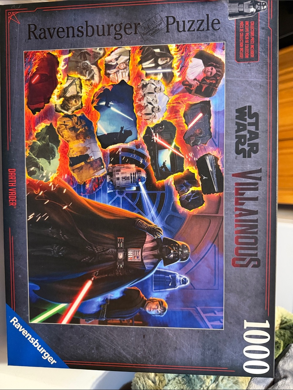 Ravensburger Star Wars Villainous Puzzle - Black, Red, Blue